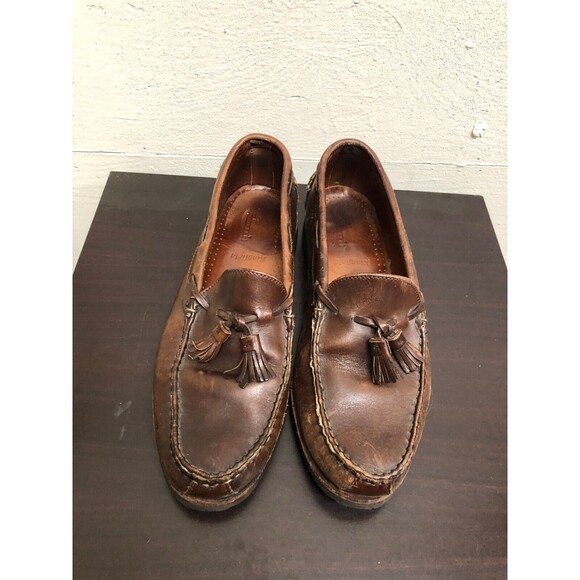 Allen Edmonds Kingfield Leather Men\'s Casual Boat Shoe size 10 B main image 11